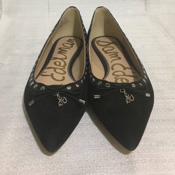 *NWOB* Sam Edelman | Ralf Studded Black Flats - Picture 3 of 5